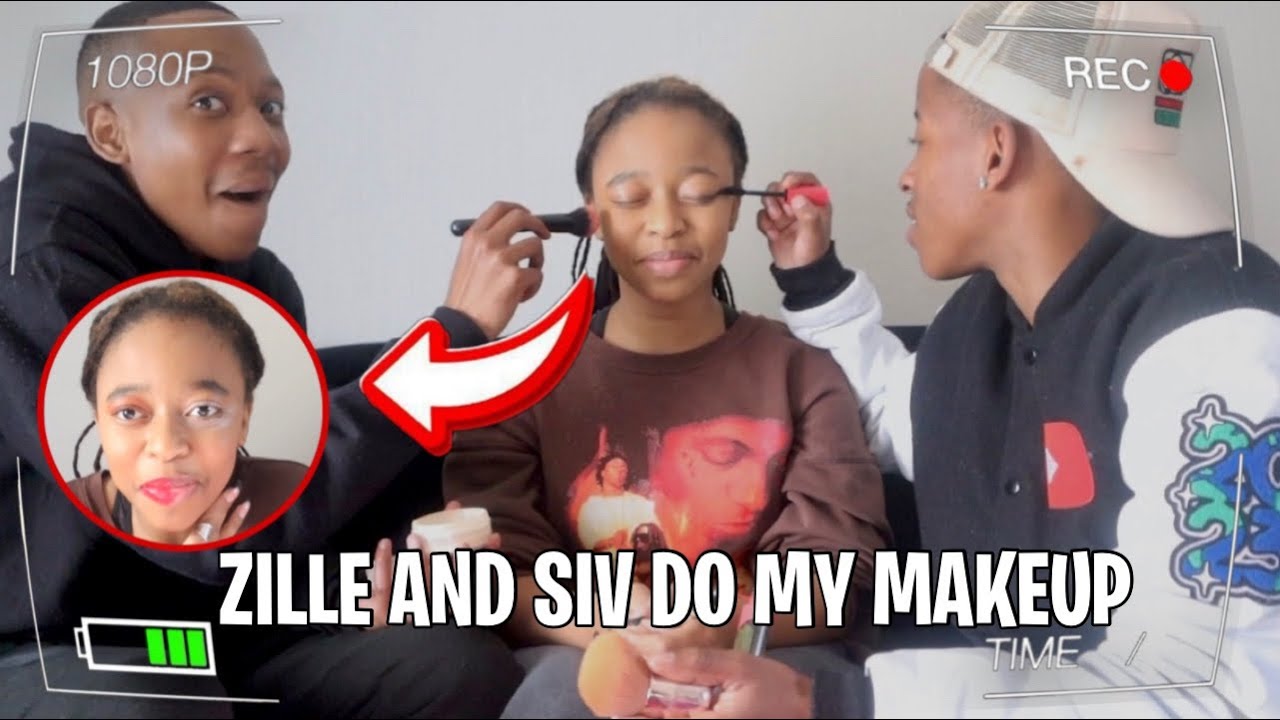 @zillewizzy AND @siv_za DO MY MAKEUP
