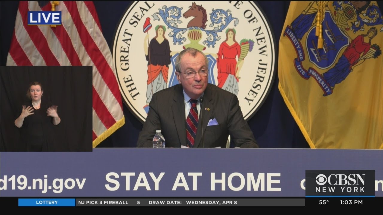 Coronavirus Update: Gov Murphy Updates On New Jersey COVID-19 Numbers