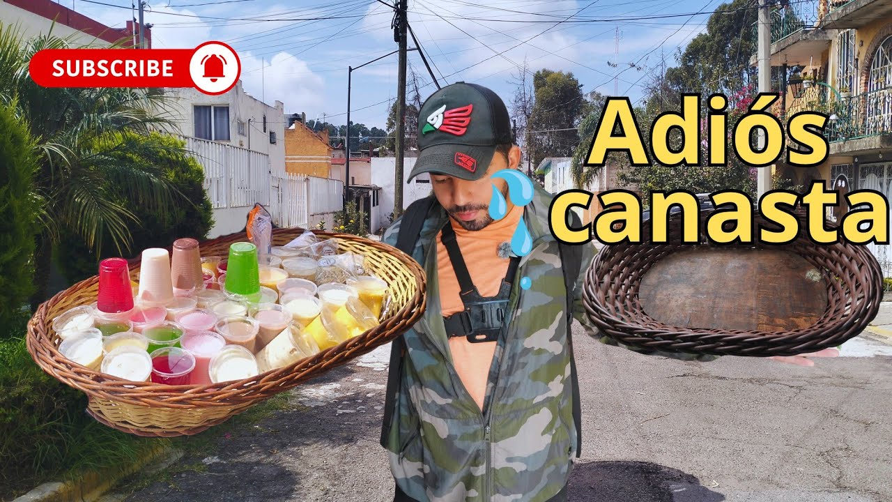 Le digo ADIÓS a MI CANASTA después de 5 años vendiendo en las calles. #mexico #puebla #uruguayo