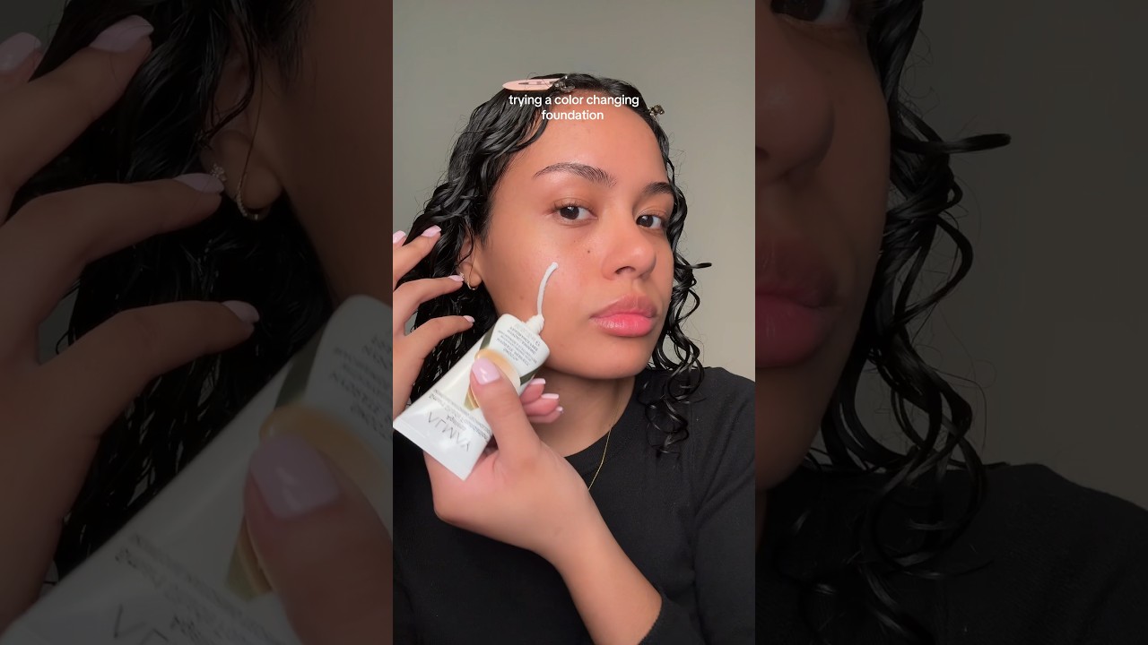 Almay foundation that turns to your perfect shade 🫢 thoughts? 