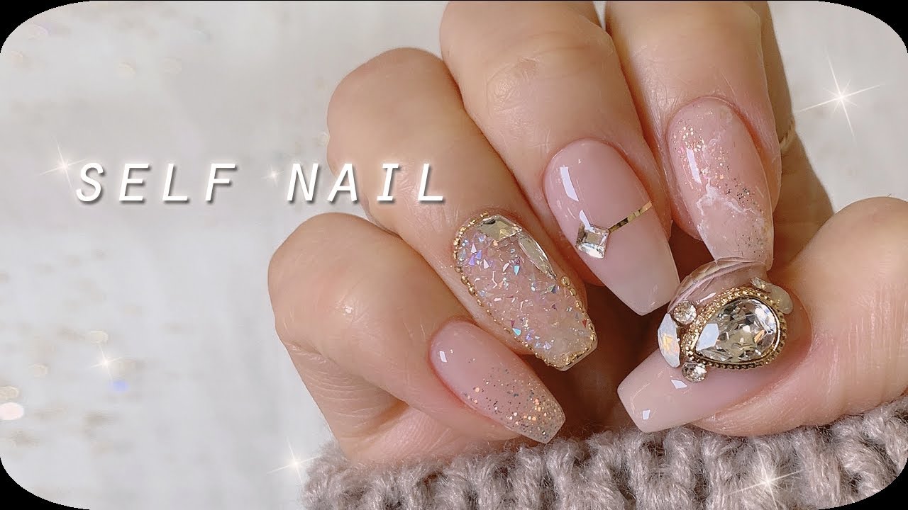 Self nail | 심플한데 화려하게 해주세요!