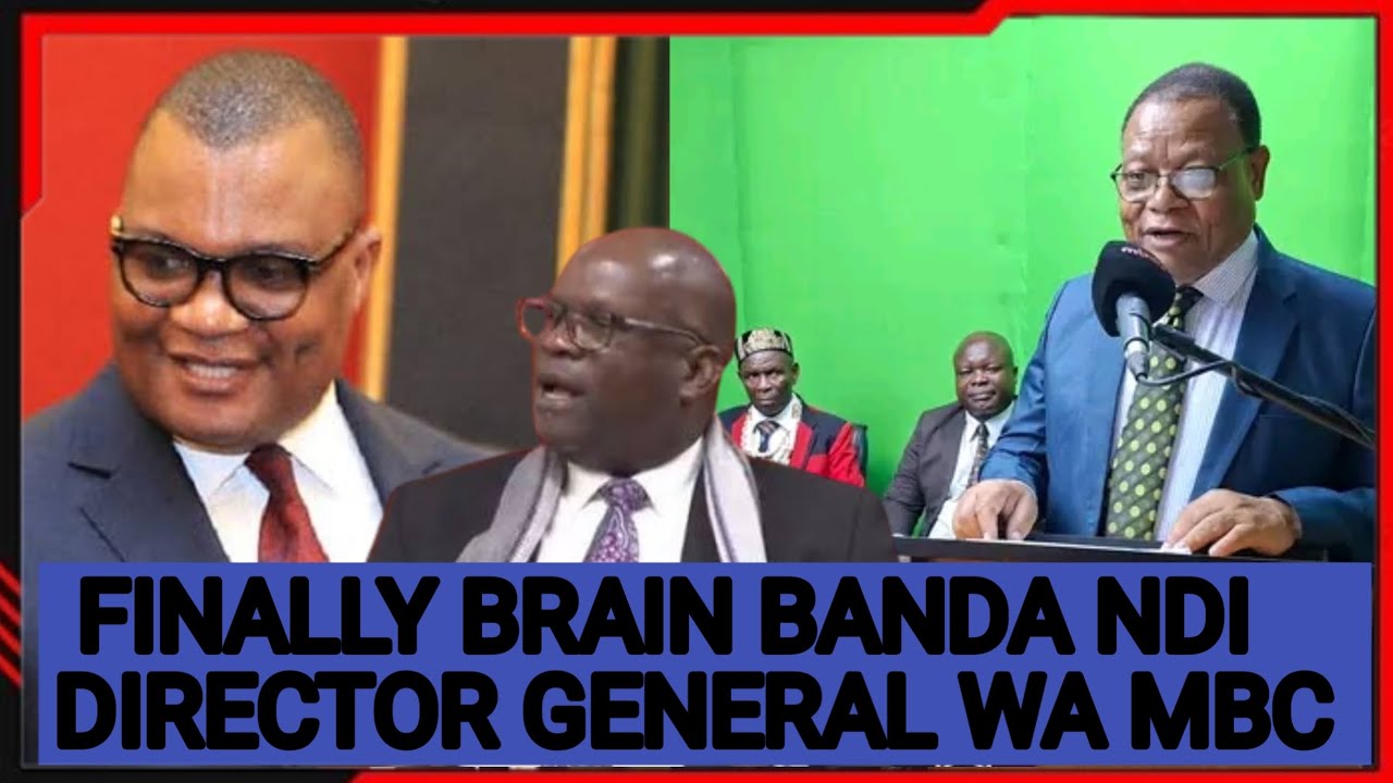 ZATSIMIKIZIKA KUTI BRIAN BANDA WAIPHURA NDI DIRECTOR GENERAL WA MBC PANO