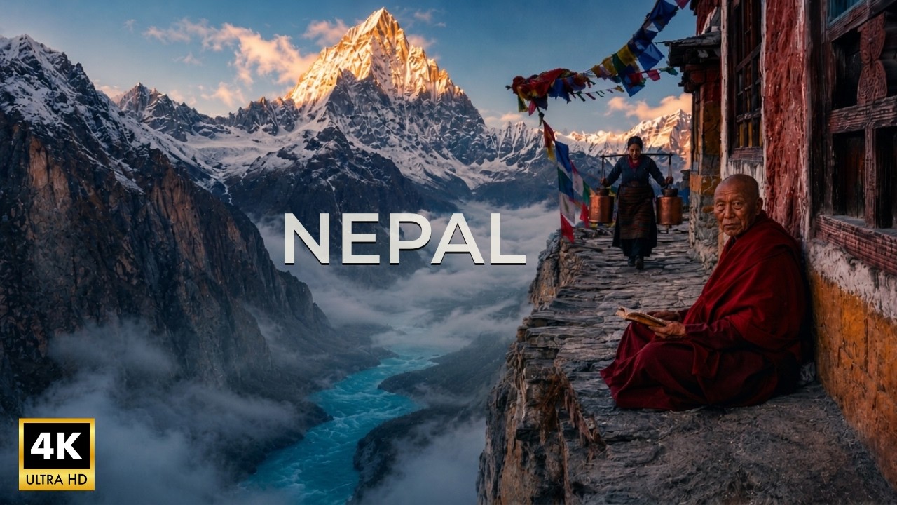 NEPAL in 4K: The Impossible Civilization Hidden in the Himalayas