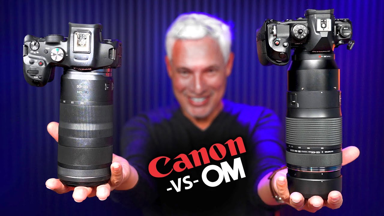 САМЫЕ ЛЕГКИЕ камеры для съёмки дикой природы: Canon R7 против OM-1!