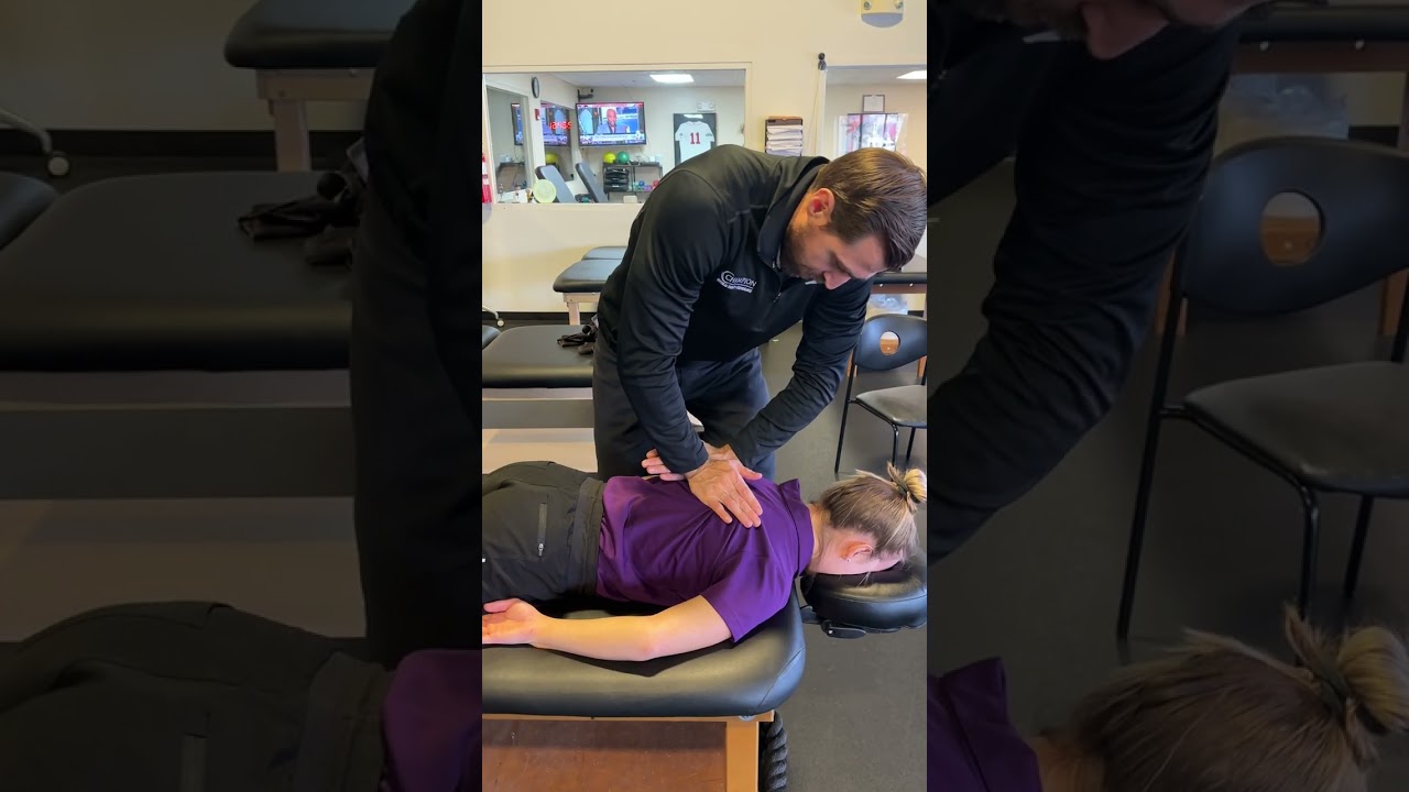 Thoracic Spine Manipulation [Prone Thrust - Physical Therapy Manual Technique]