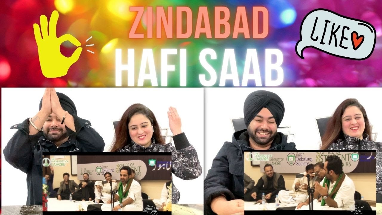 Punjabi Reaction on Tehzeeb Hafi | University Of Lahore #Subscribe #PreetBaniReacts #TehjeebHafi