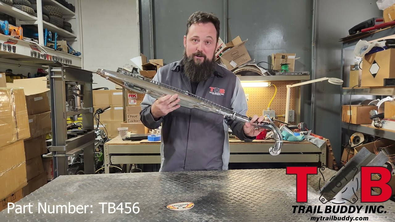 TB456 Chrome Exhaust