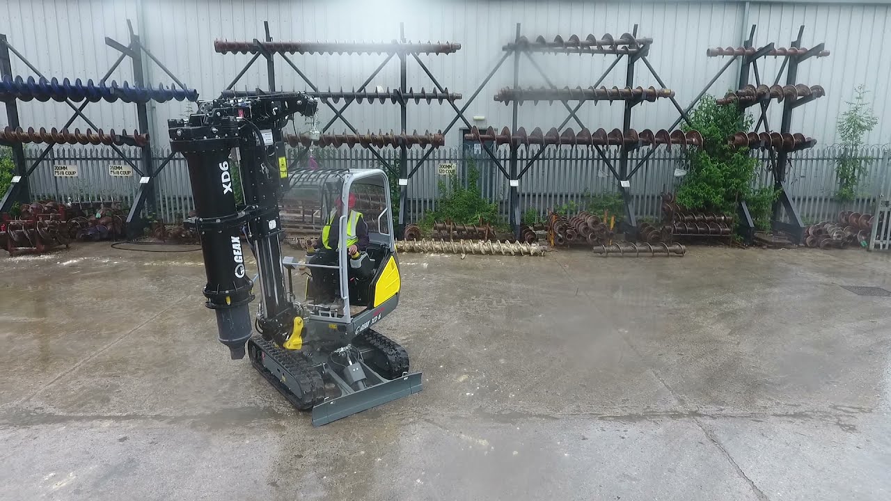 GEAX XD6 Piling Rig