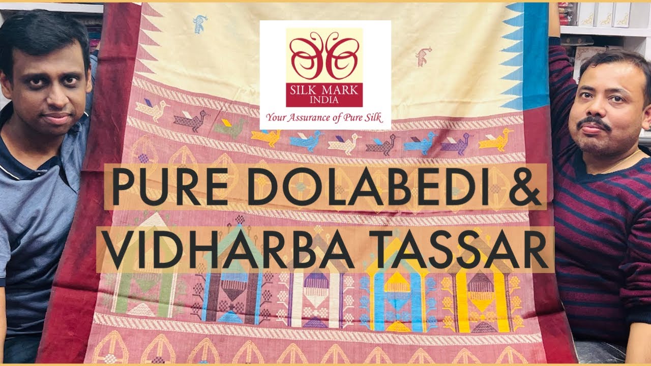 💯% PURE TASSAR | DOLABEDI & VIDHARBA COLLECTION | ETHNIC,TRADITIONAL & ROYAL SAREES | With Silkmark