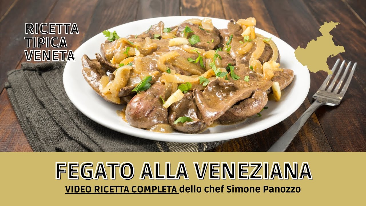 Fegato alla Veneziana - video ricetta completa dello chef Simone Panozzo