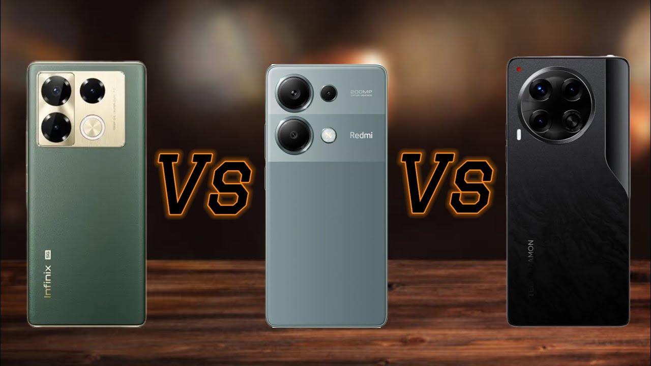 Infinix Note 40 pro vs Redmi note 13 pro vs Tecno Camon 30 # Comparison of phone # Phone #