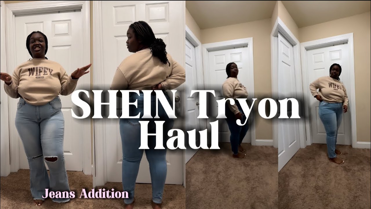 SHEIN Tryon Haul (Jeans Addition) 💕