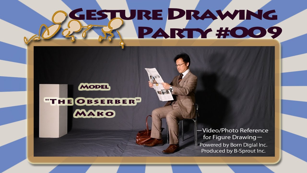 GESture DRAWing Party : #009 