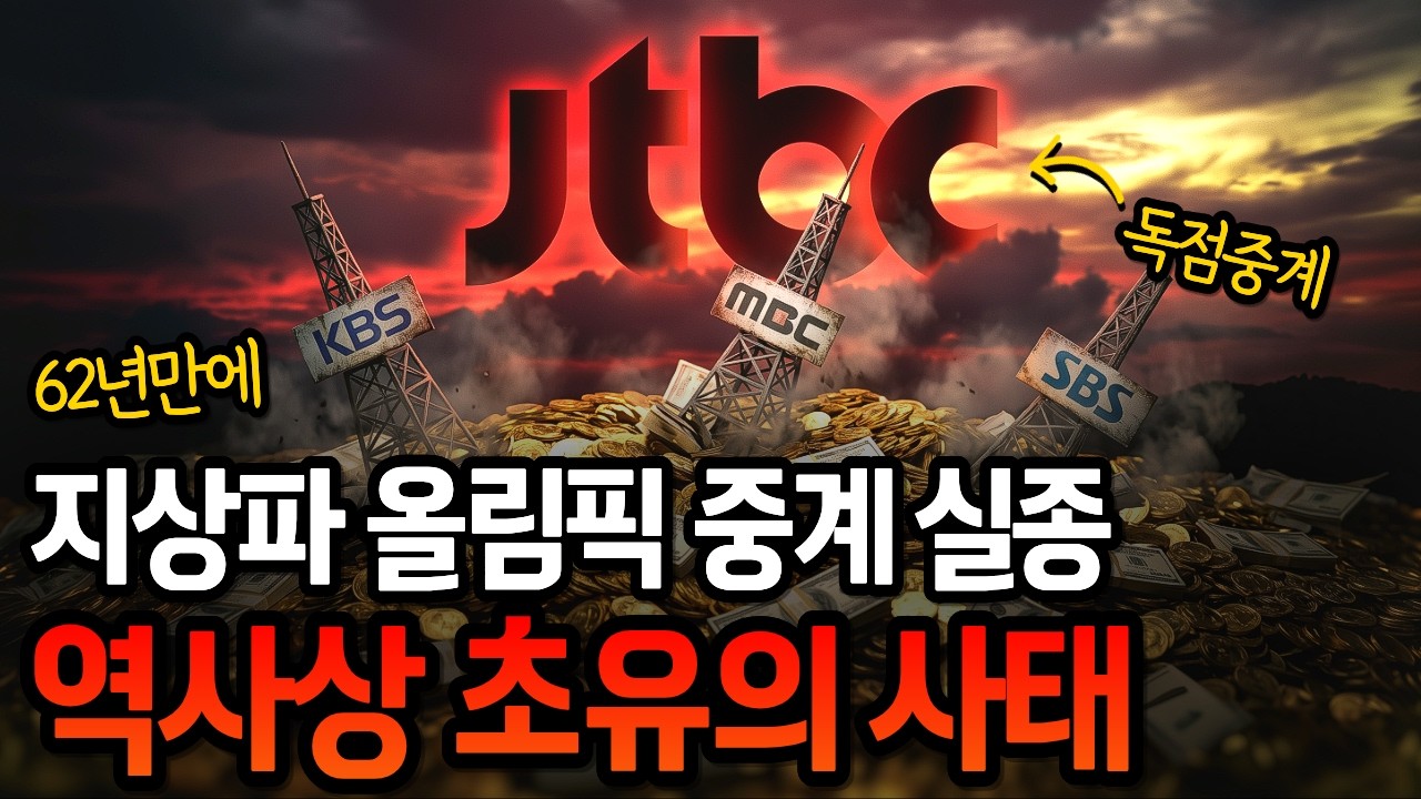 2026 동계올림픽 중계 안 나오는 이유, KBS MBC SBS가 8,000억에 무너진 실체