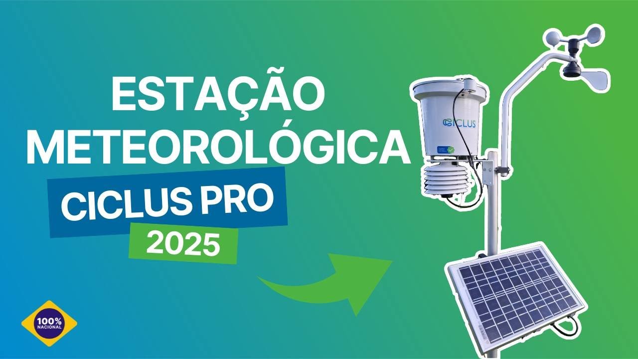 Estação meteorológica Ciclus PRO - 2025