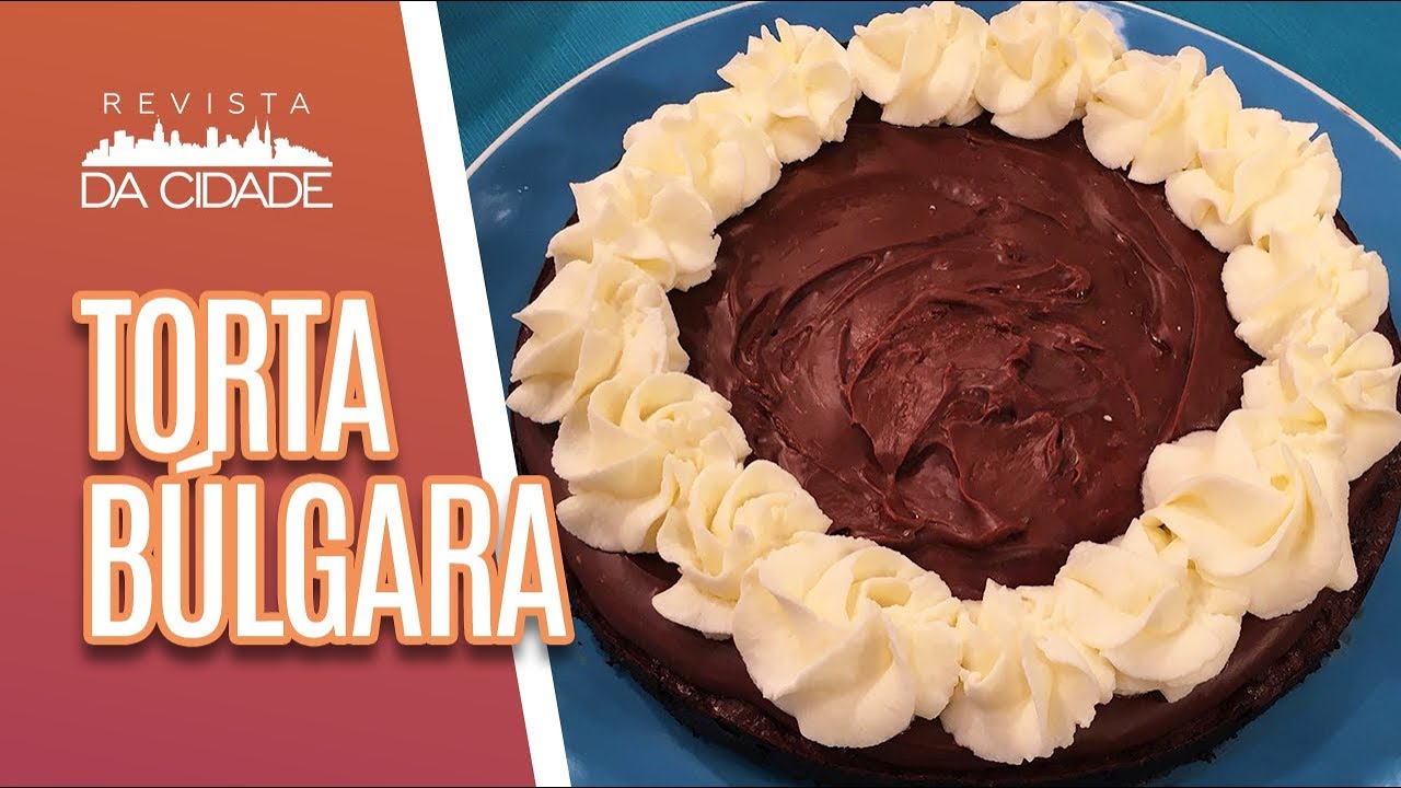 Torta Búlgara com Creme de Leite Fresco - Revista da Cidade (11/09/18)