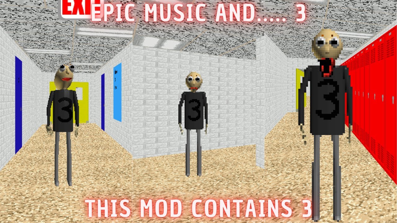 Мне нравится музыка!! - 3 - Baldi's Basics Mod