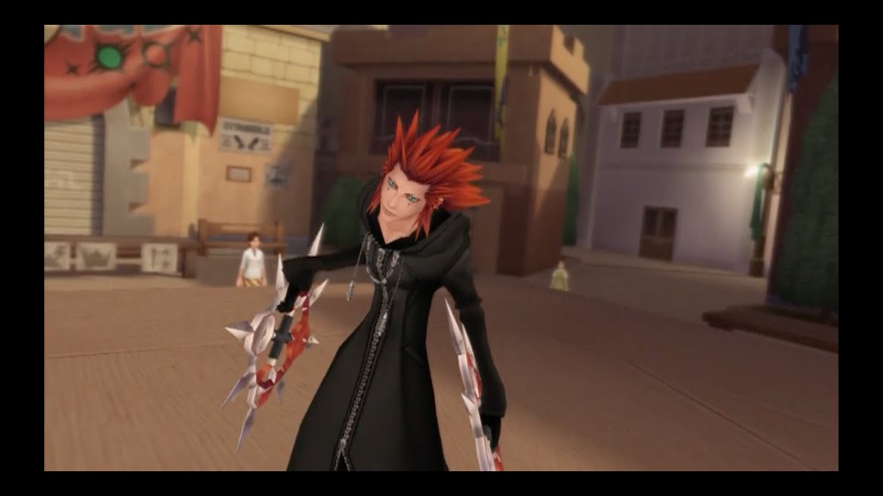 KH2.5HD: Axel 1st Encounter  [Lvl1 CM No Damage]