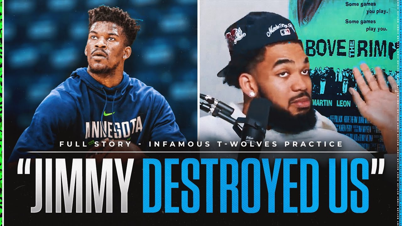 The Day Jimmy Butler DESTROYED The Timberwolves at practice *FULL STORY*