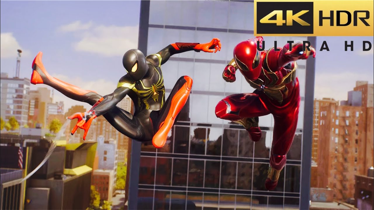 Marvel's Spider-Man 2 Classic Iron Spider & Family Business Vs Sandman