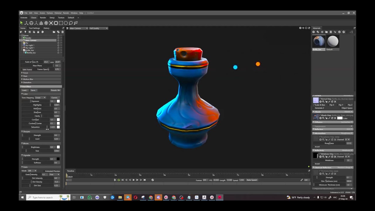 23. FINAL RENDER IN MARMOSET TOOLBAG