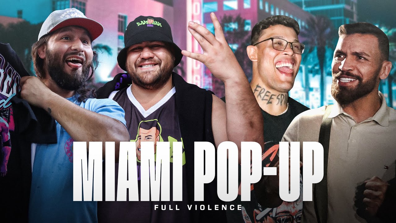 We Took Over Miami w/ Jorge Masvidal & Tai Tuivasa (ft. Fighting Nerds)