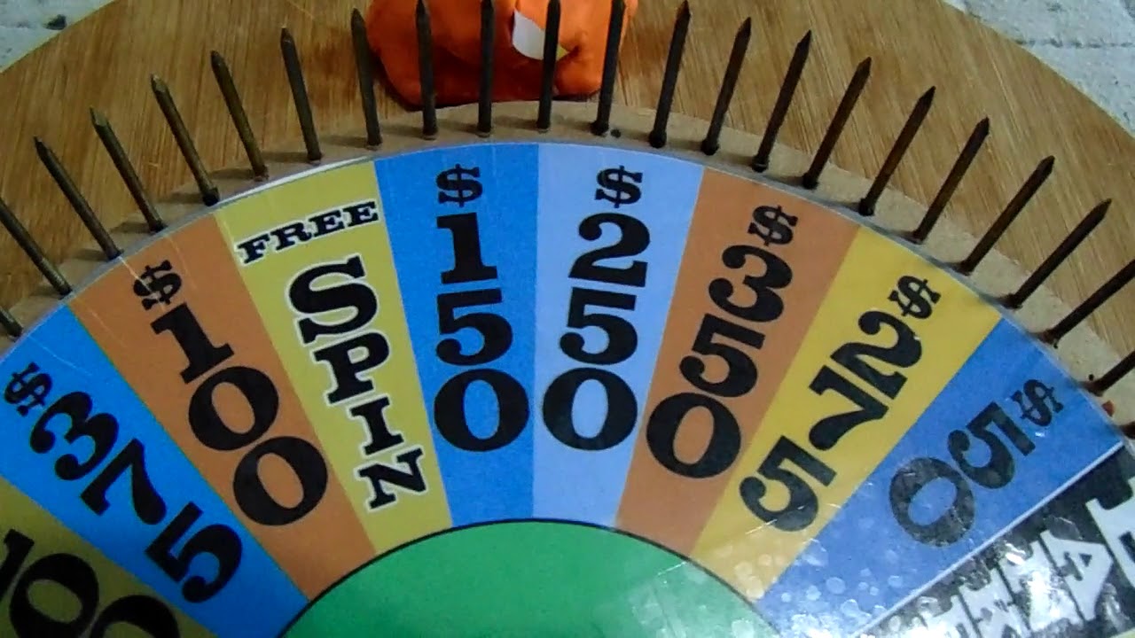 Homemade Wheel Of Fortune 129