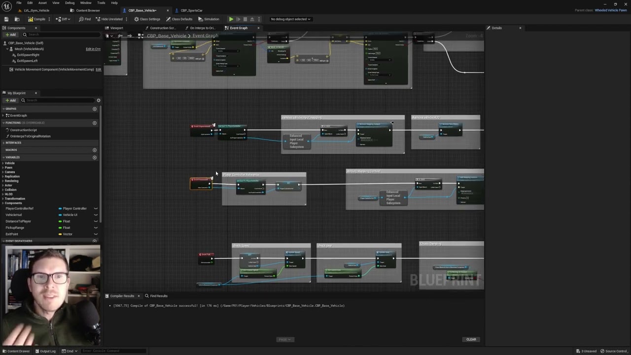 13 - FPS - UE5 - Adding Vehicle. disabling TICK. thinking about optimization