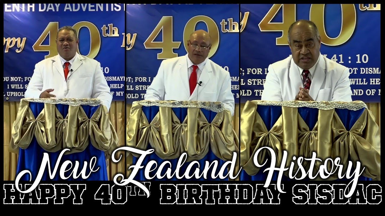 SISDAC Worldwide History | Happy 40th Birthday SISDAC - New Zealand
