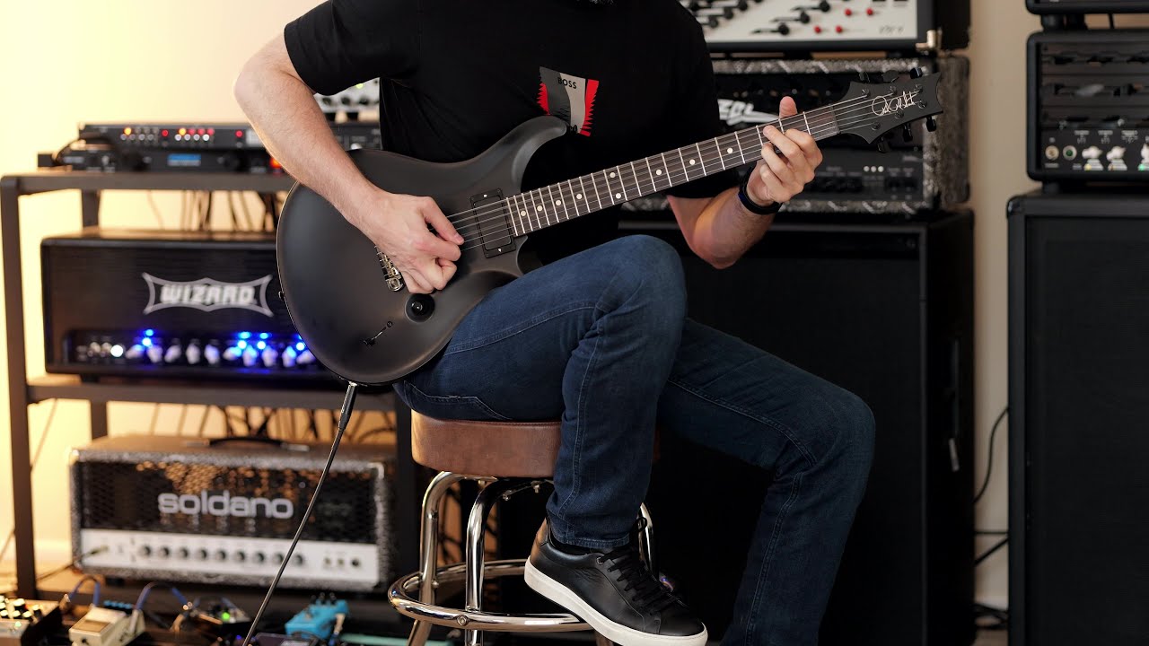 Drop C Riffs with PRS Standard 22 (BKP Polymaths) and Wizard Hellrazor