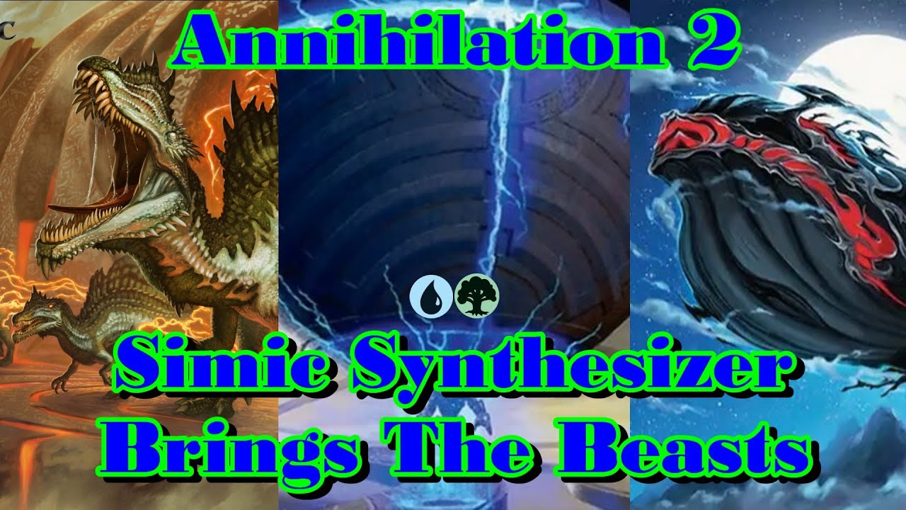 Annihilation 2 | Dinos, Whales, And Robot Overlords | FIN Standard Ranked Bo1 | MTG Arena