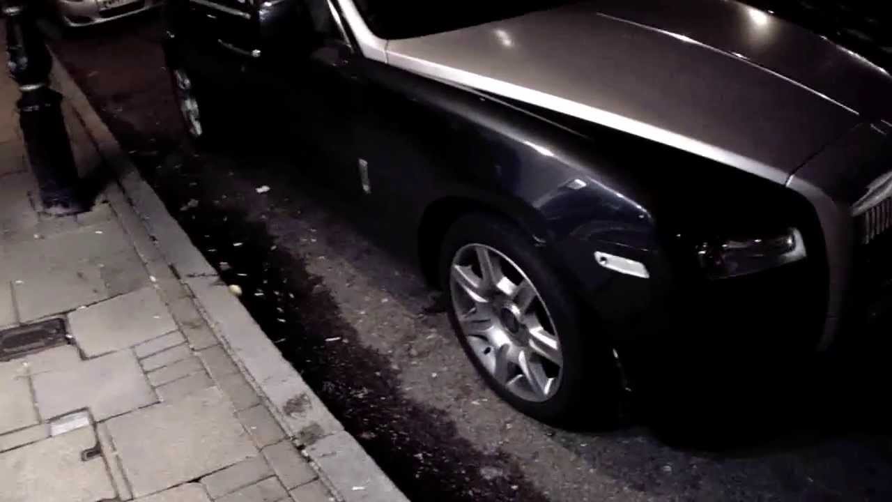 'DAMAGED' ROLLS ROYCE GHOST WITH &pound;20'000 WORTH OF DAMAGE!!!