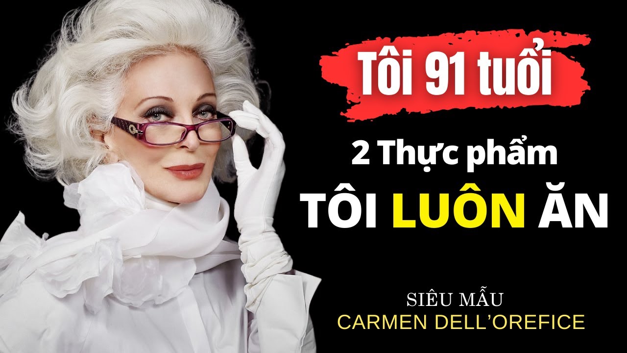 Bí Quyết Trẻ Đẹp Của Siêu Mẫu 91 Tuổi!