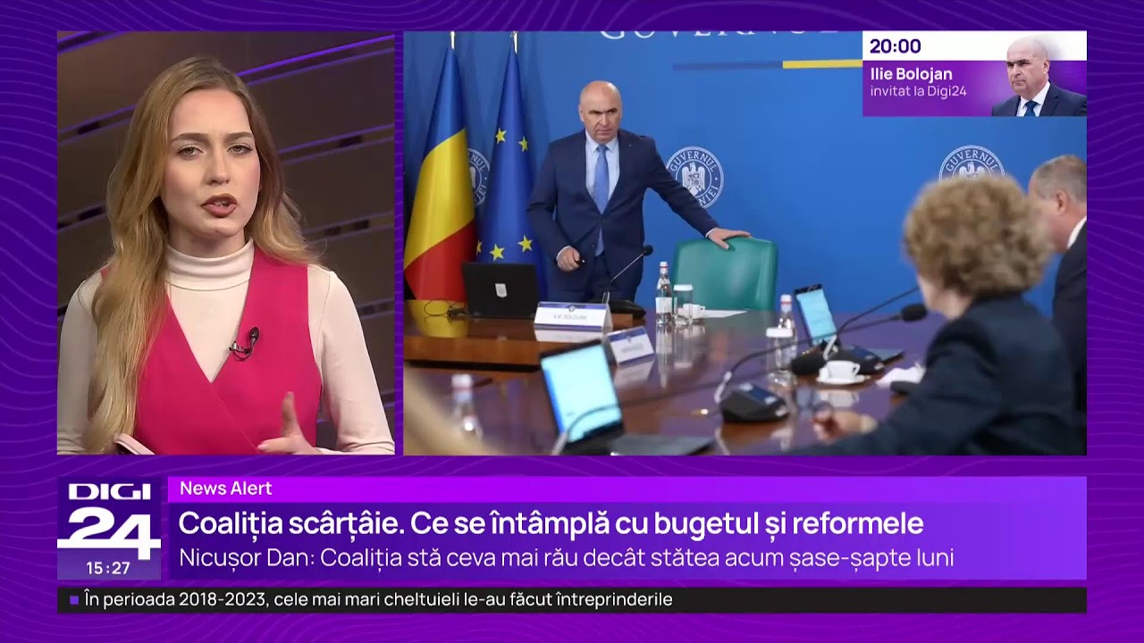 🟣Știrile Digi24  de la ora 15 – 23 ianuarie 2026