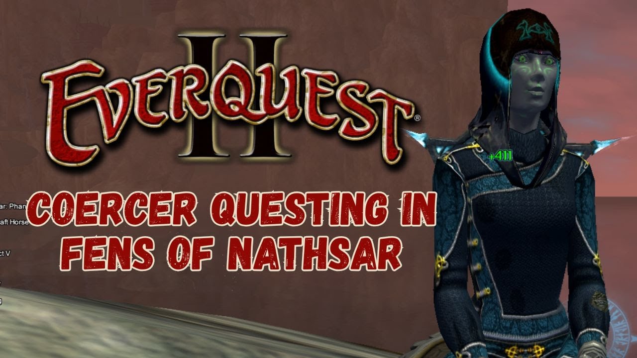 EverQuest II- Coercer Questing in The Fens of Nathsar! #eqii #everquestii #gaming