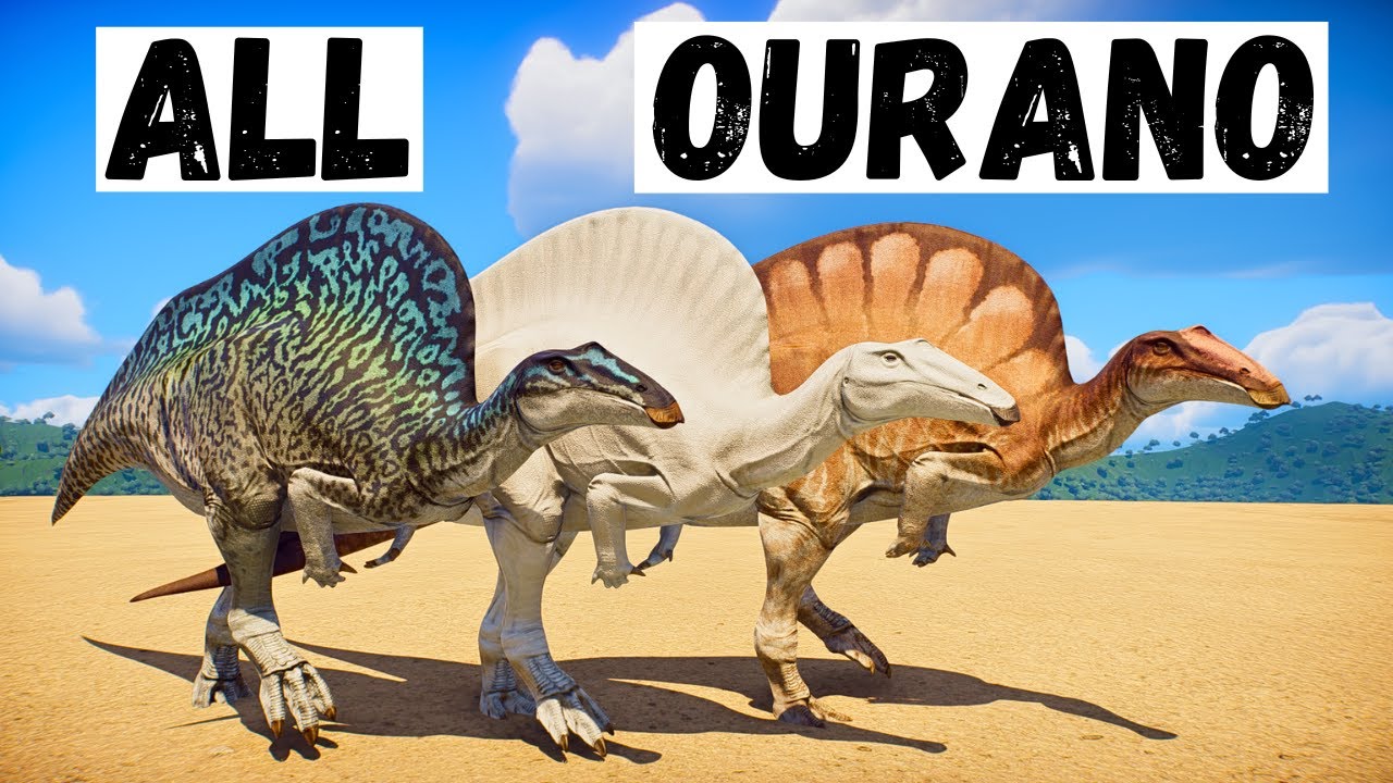 Ouranosaurus ALL SKINS | Prehistoric Kingdom