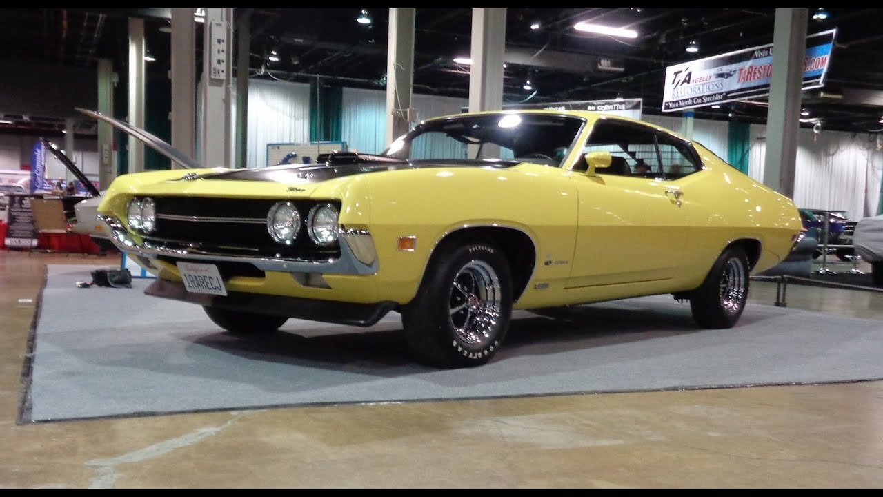 1970 Ford Torino Cobra Sportsroof in Yellow & 429 Engine Sound on My Car Story with Lou Costabile