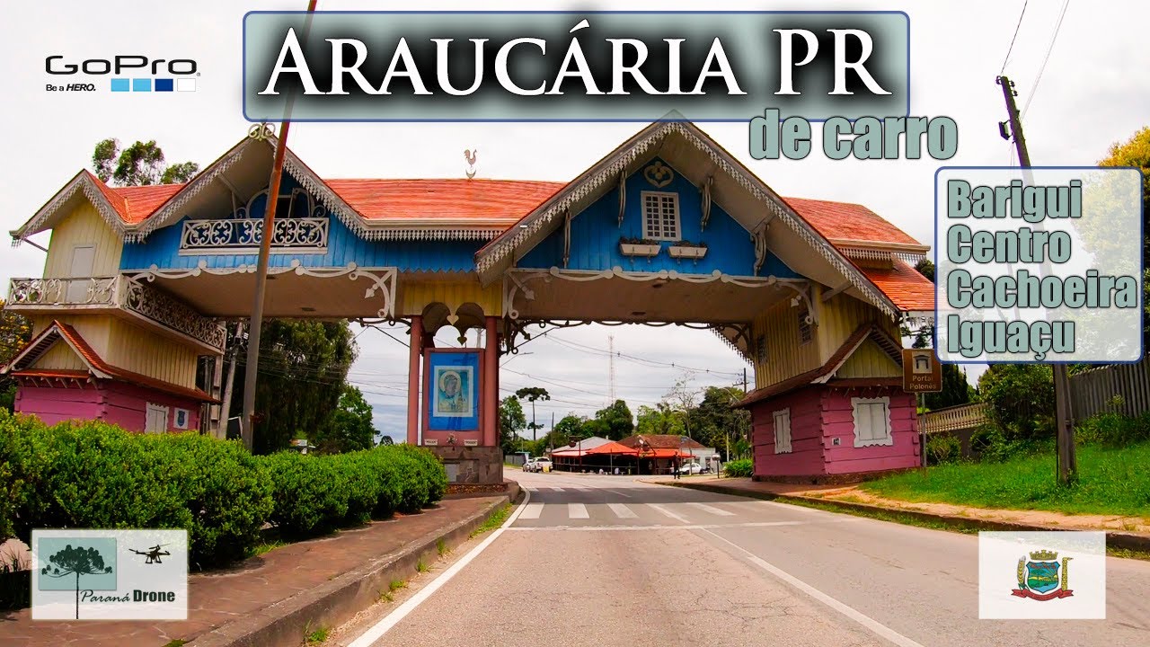 De Carro por Araucária PR #gopro #araucária