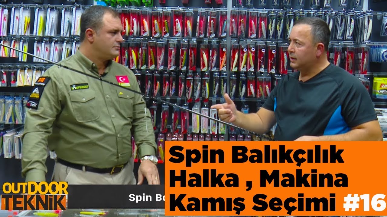 Spin Balıkçılık At Çek Balıkçılığı Spin Makina Nasıl Olmalıdır  Outdoor Teknik 16.Bölüm Yaban Tv