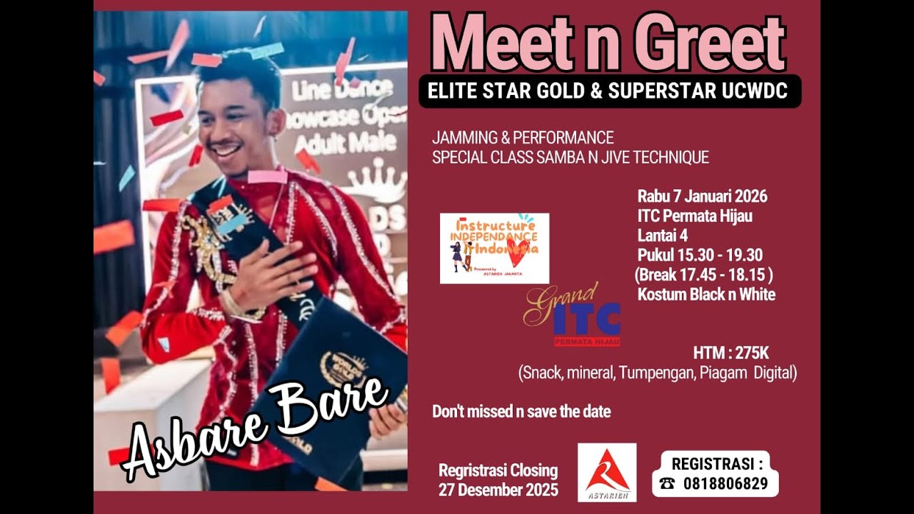 Meet & Greet Elite Star Gold & Superstar UCWDC// @asbarebare90 , @riniastarienhukomsoetrisno598