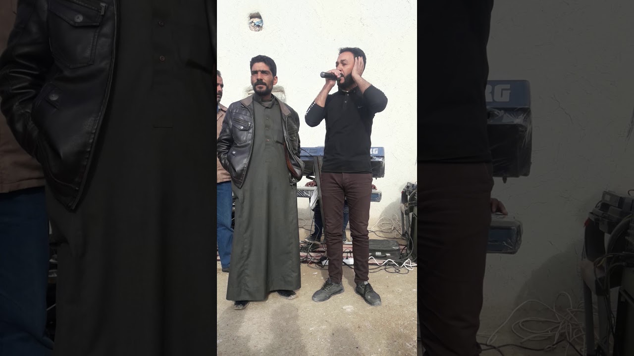 حسين الفراتي ابوباسل وعازف الرك ابومهيدي