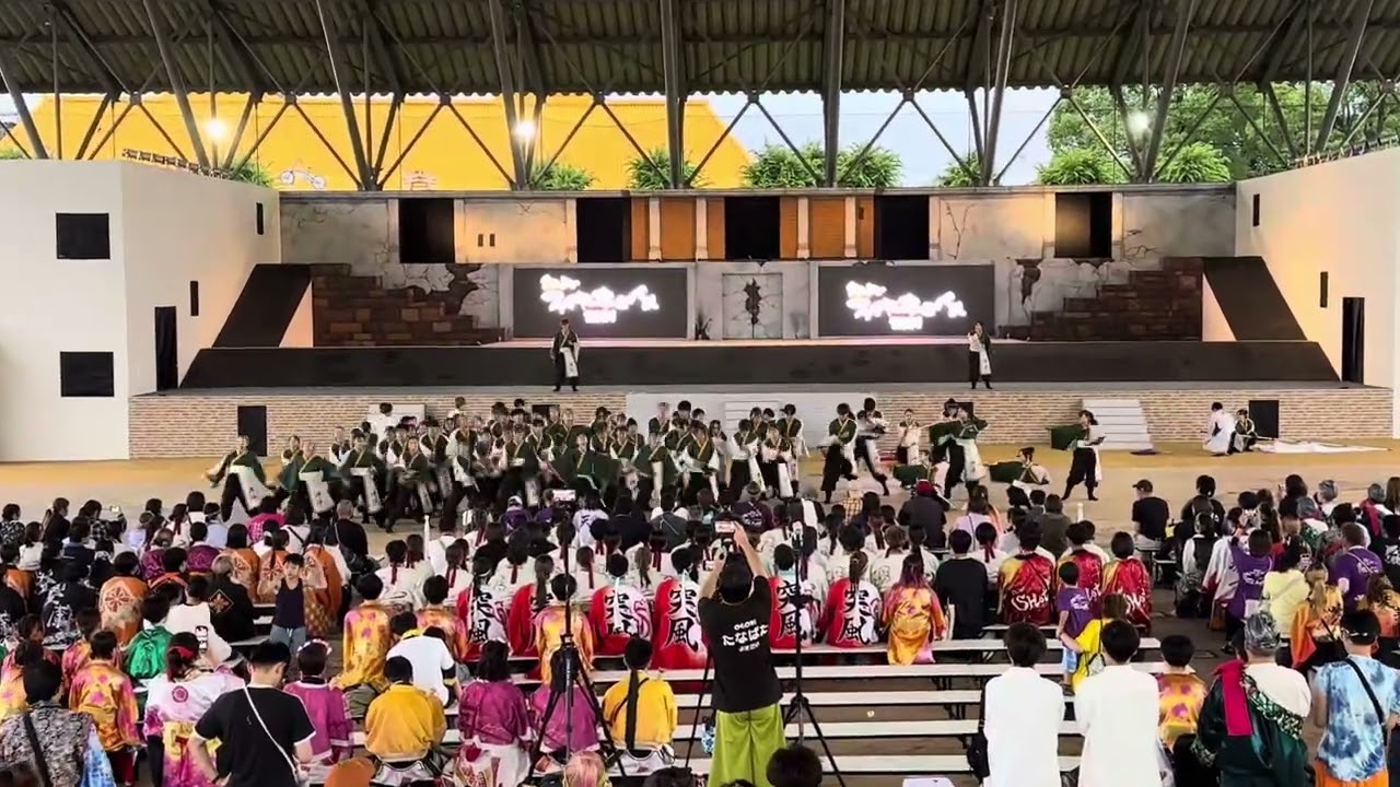 北九州市立大学 灯炎(Dブロック大賞演舞) [さのよいファイヤーカーニバル 2024.07.14(日)]