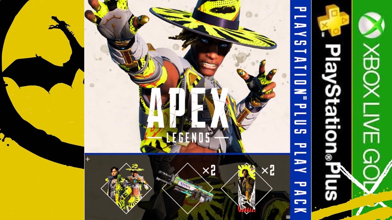 Apex Legends NEW FREE Skins for PS Plus & Xbox Gold members to get RIGHT NOW!! #apexlegendsfreeskins