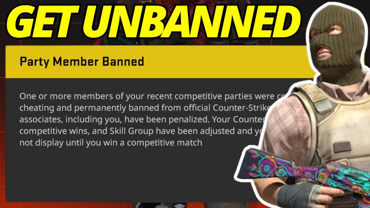 How To Get Unbanned on CS2 (VAC BAN)