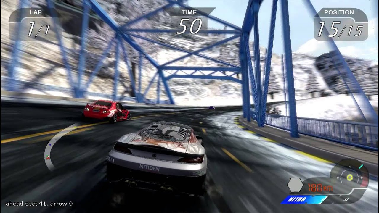 Storm Racer G Gameplay Demo 1 Lap - Wahlap / Sega - Arcade Heroes