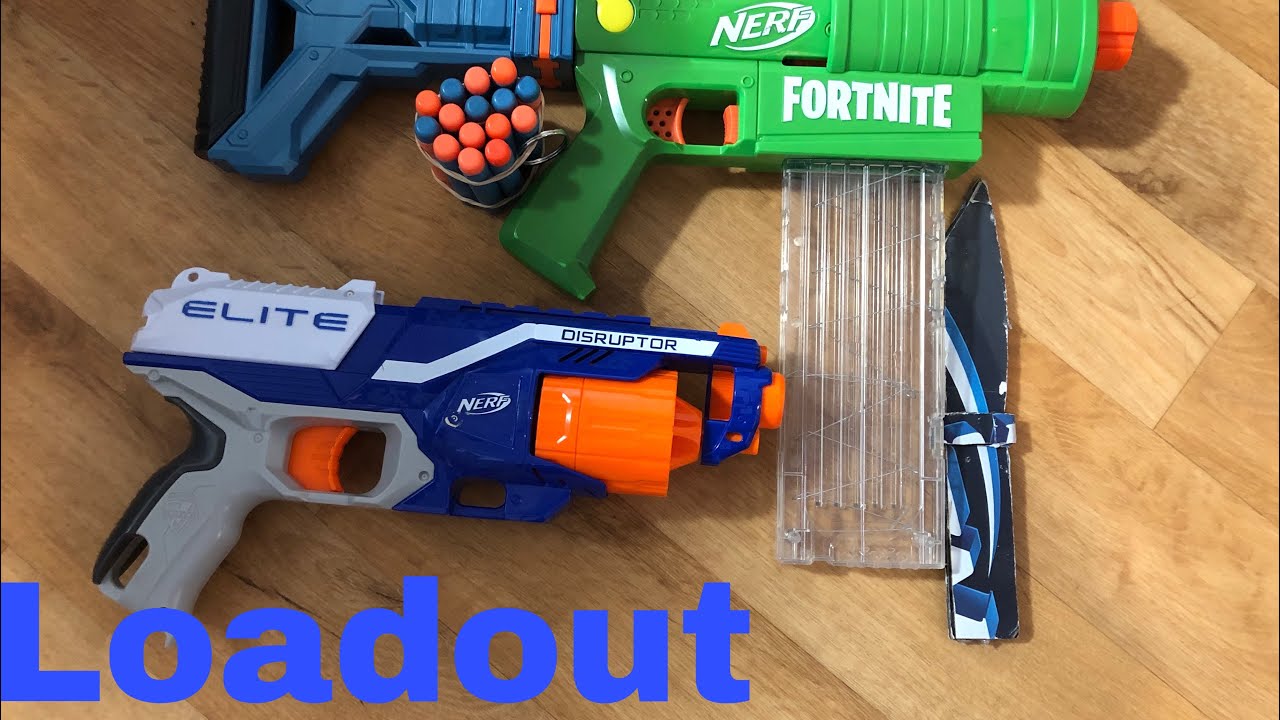 Nerf loadouts: the ninja