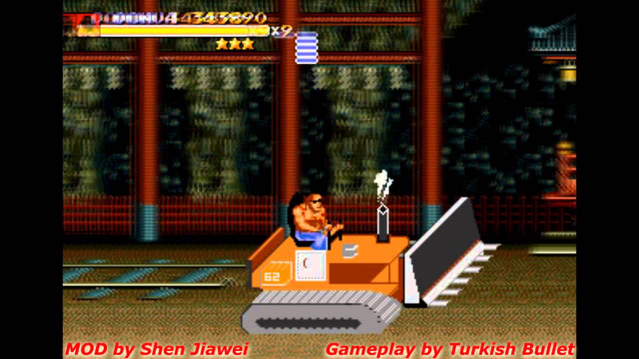 Bare Knuckle III: Home Safety Edition 1.4 (MOD) - (Longplay - Bulldozer | Very Hard Difficulty)