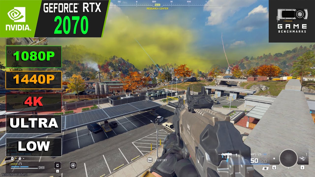 RTX 2070 | Обзор производительности / Бенчмарк 1-го сезона Call of Duty Warzone в локации Haven's...
