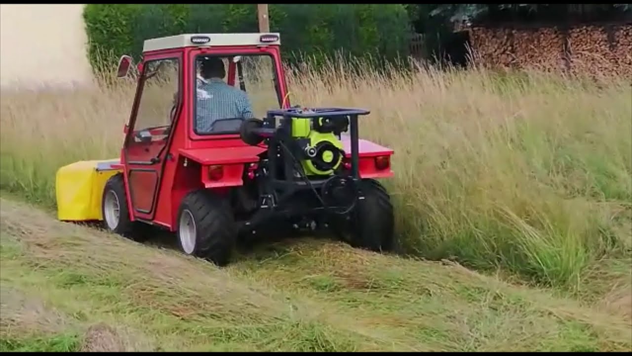 Heuernte mit dem Bucher TM 800