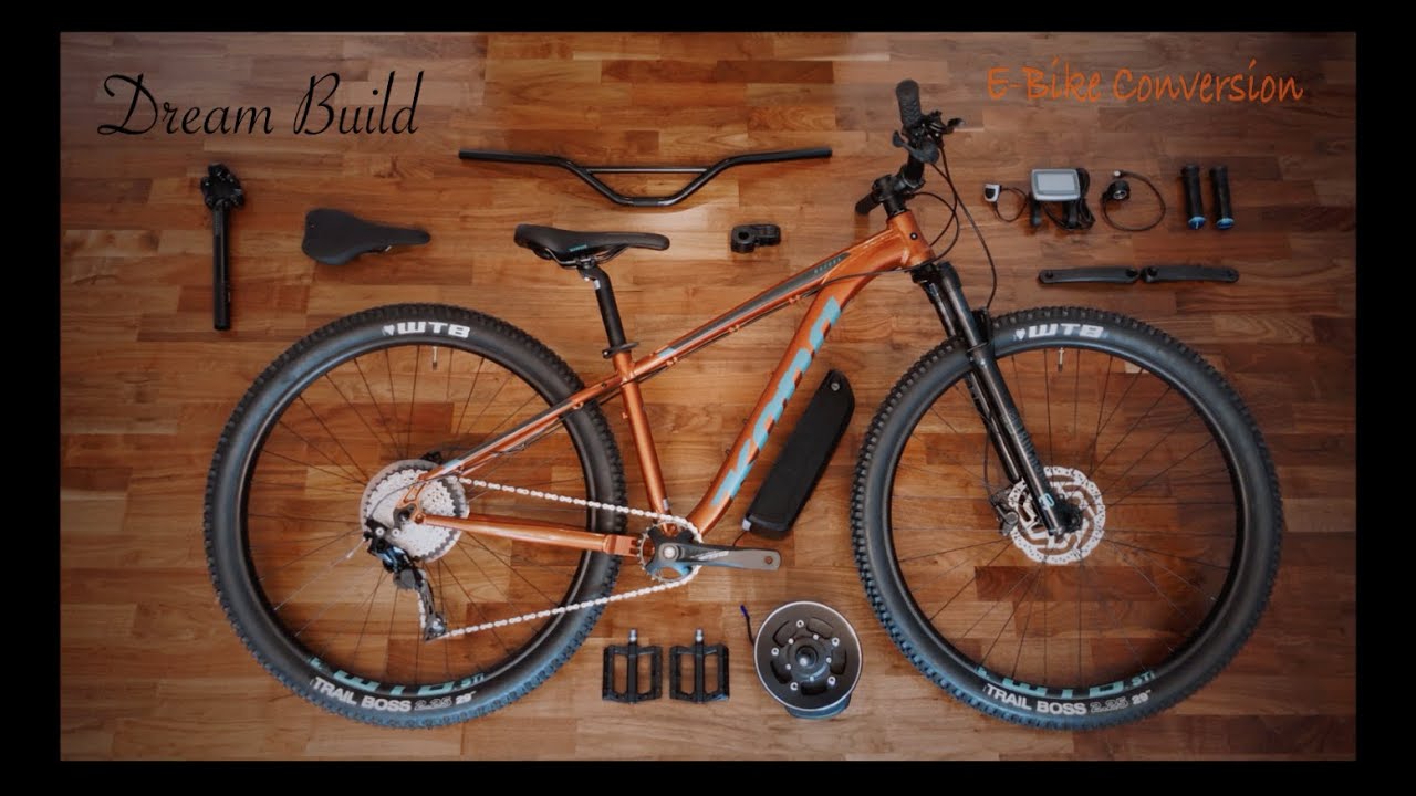 Electric Bike Conversion - 2020 Kona Mahuna + Tongsheng TSDZ2 750w